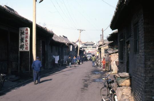 1987年太原街景，这里可有你的往昔记忆？摄影:Stan Godwyn