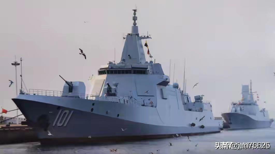 中国海军的盾舰数量55艘：稳步上升，超美只是个时间问题！
随着近几日055万吨大