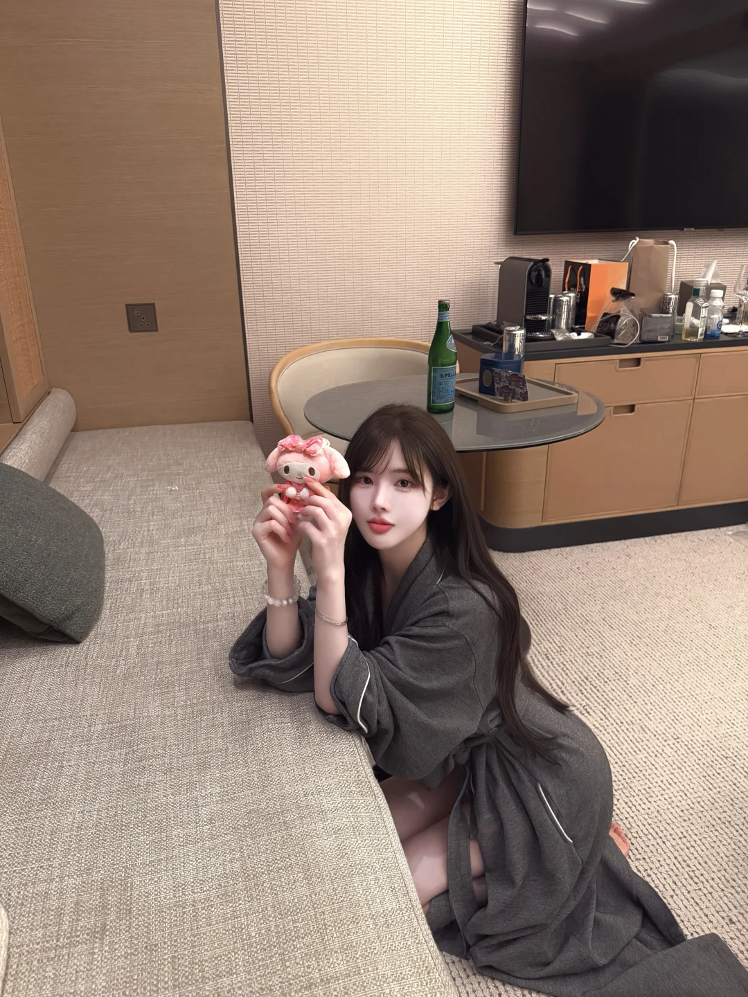 香港丽晶还是很好拍的 乖乖女友风 🩶🤍