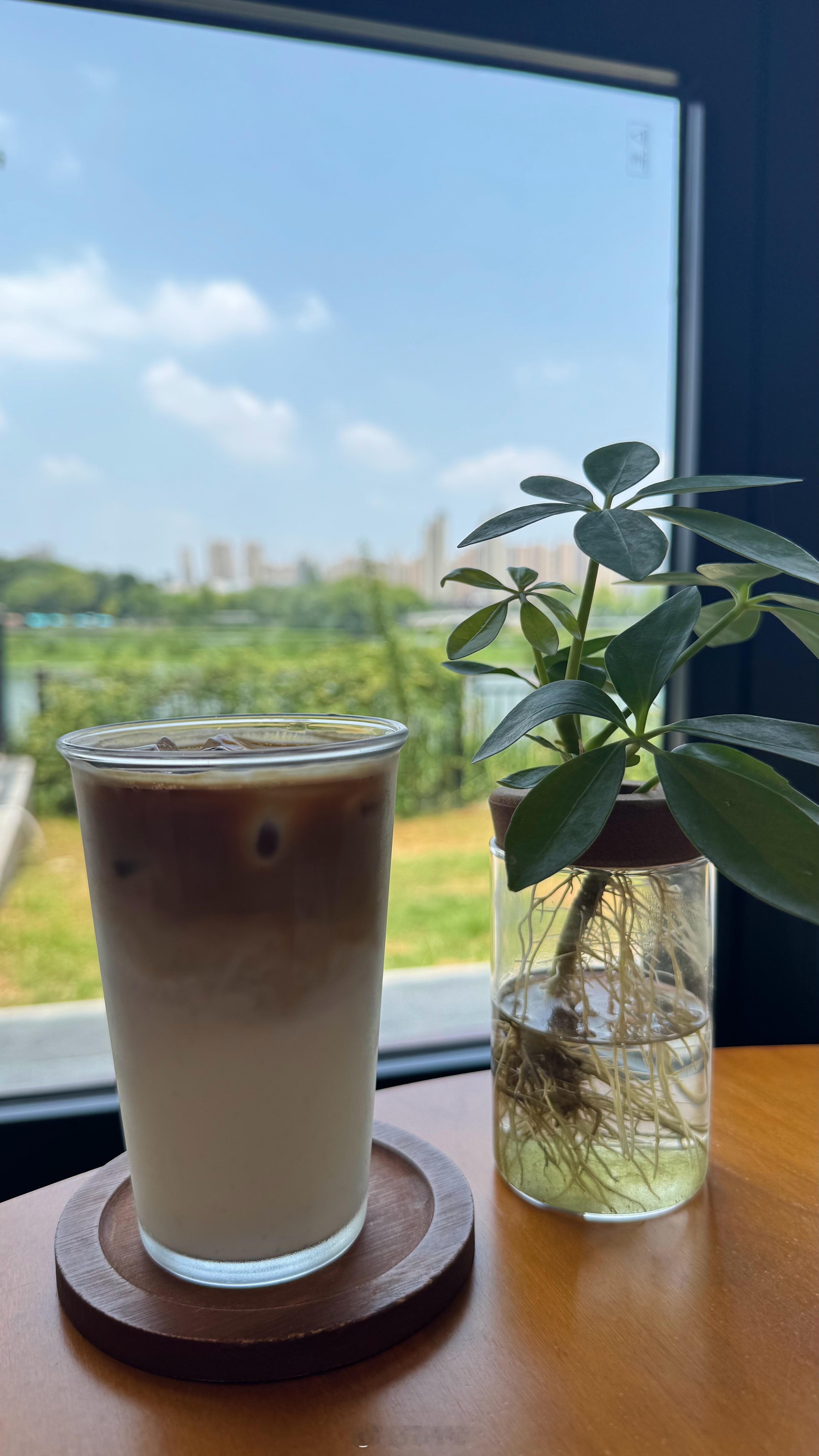 说好的台风也不来武汉了，这天气必须要喝冰的了。ps 已删除所有股票app。投资人