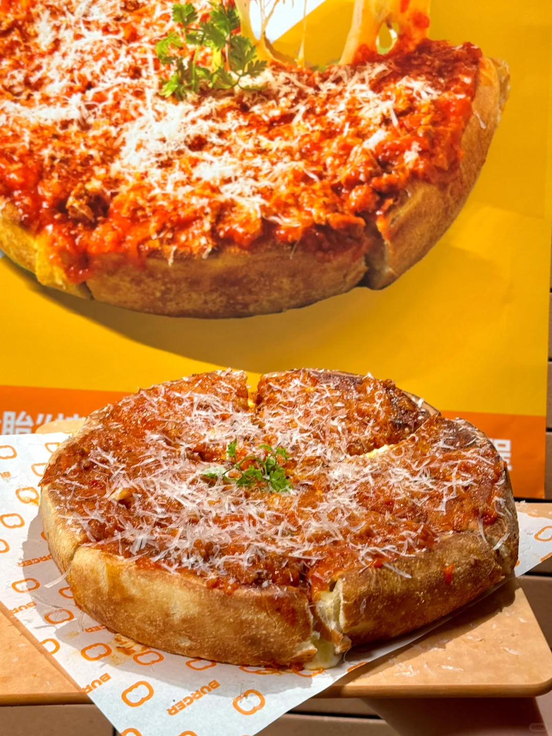 太古里坠伟大的披萨……和图片一模一样🍕