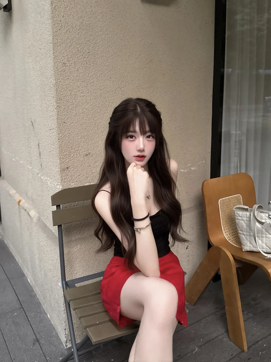 谁懂这个红裙的含金量 ୧₍˄·͈༝·͈˄₎୨