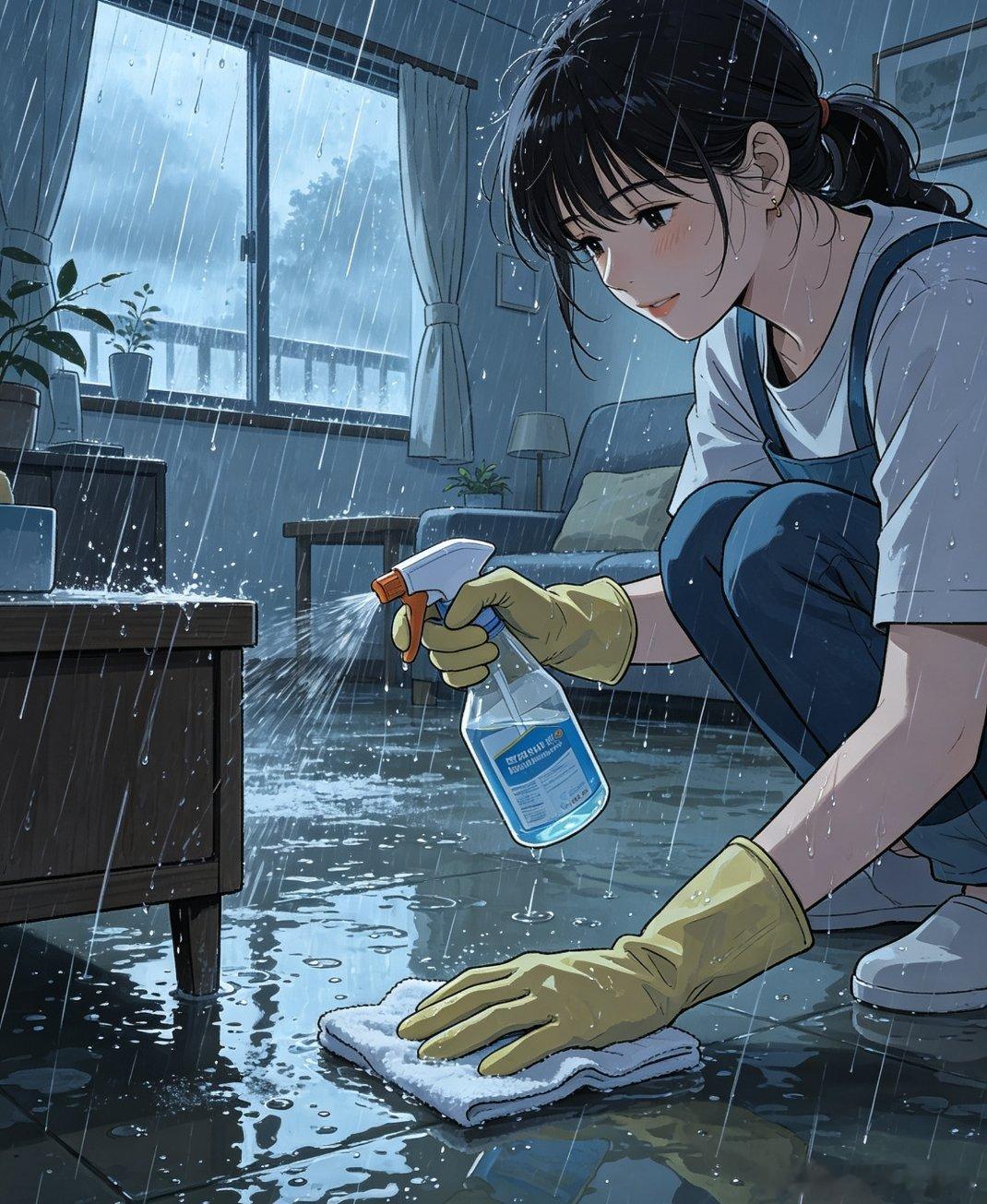 连云港短时强降雨市民说水涨得很快连云港遭遇短时强降雨，不少市民都感慨积水上涨速度