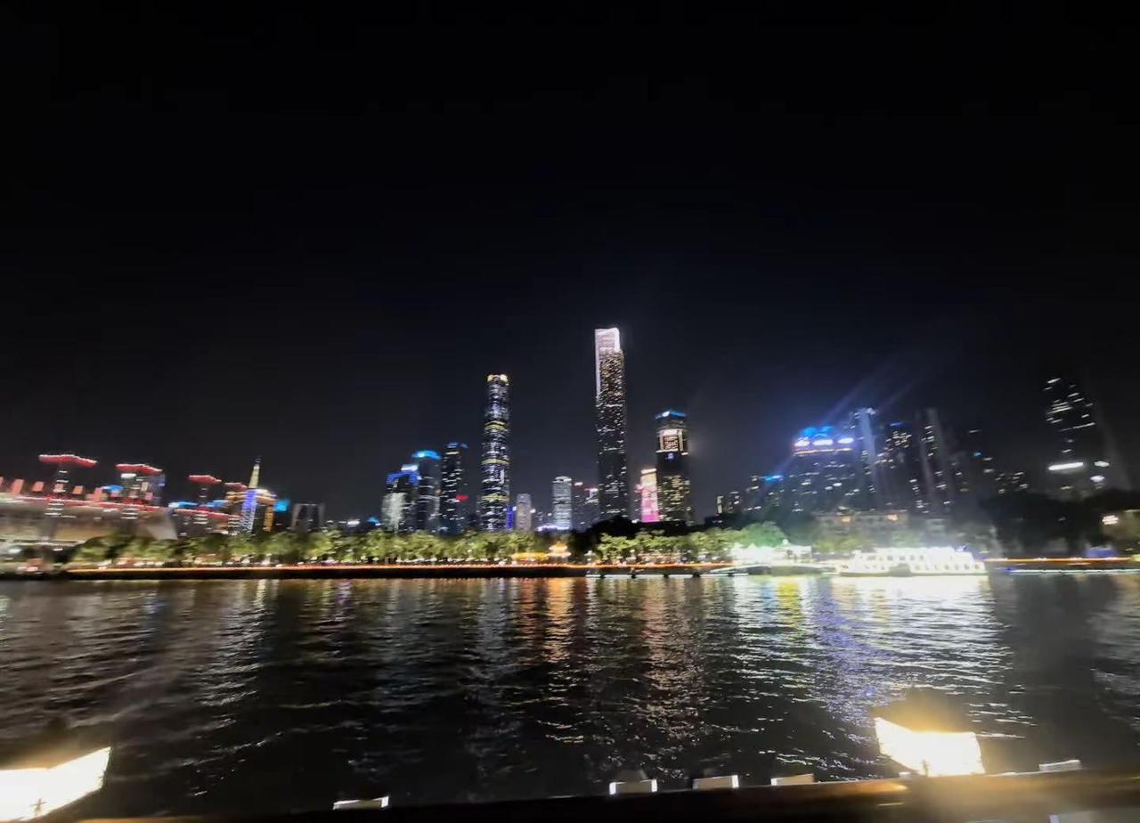 广州夜景小蛮腰  夜游珠江夜景