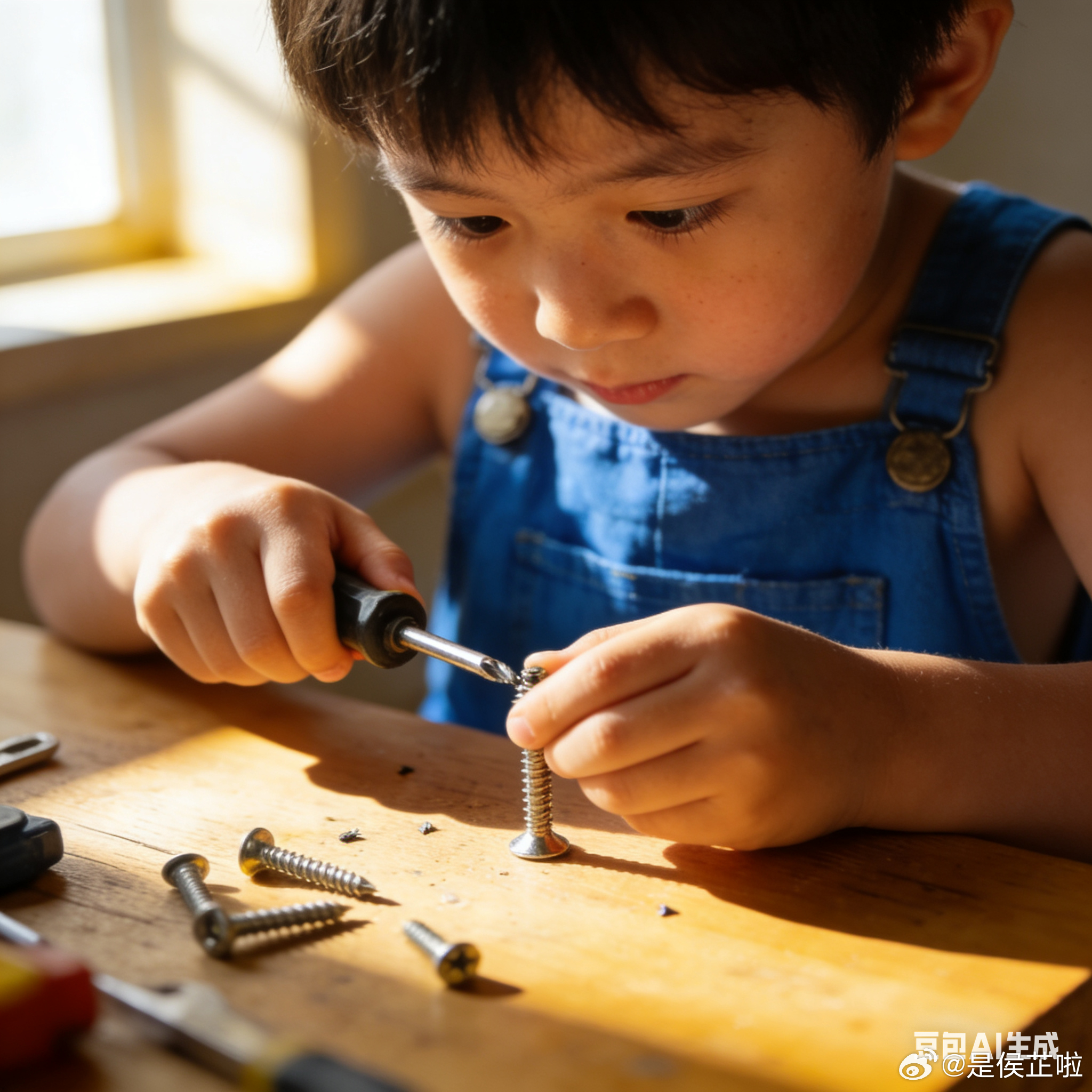 小杨同学今天又掌握了一项新技能拧螺丝刀外面下雪了落在小车上了车就一直响不停中午我