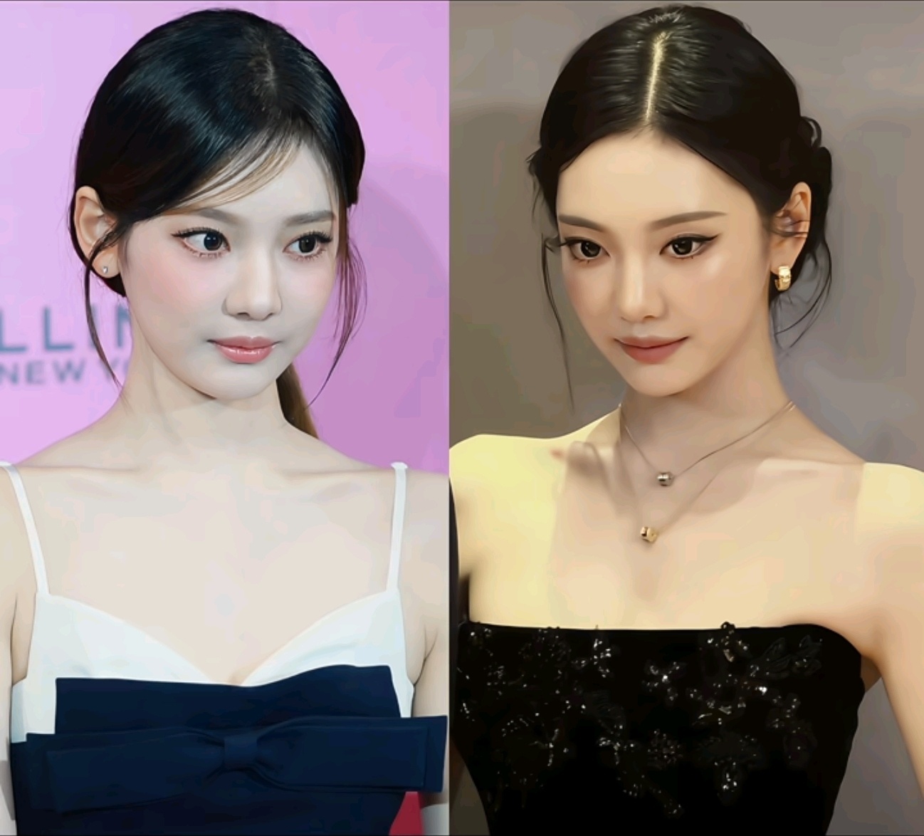 这中间仅仅只隔了一年而已🥺 