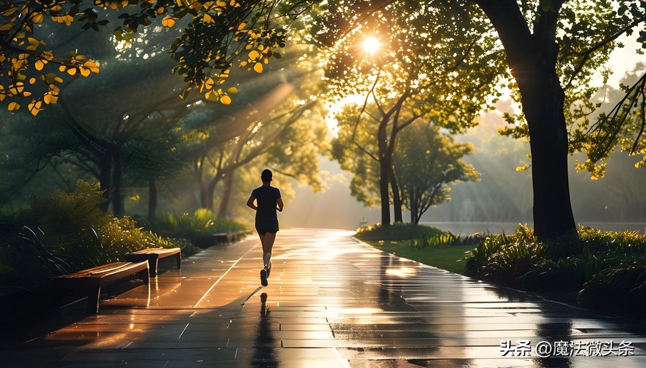 坚持跑步的意义，对我来说那可太多啦。身体上，以前爬几层楼就气喘吁吁，现在跑个几公