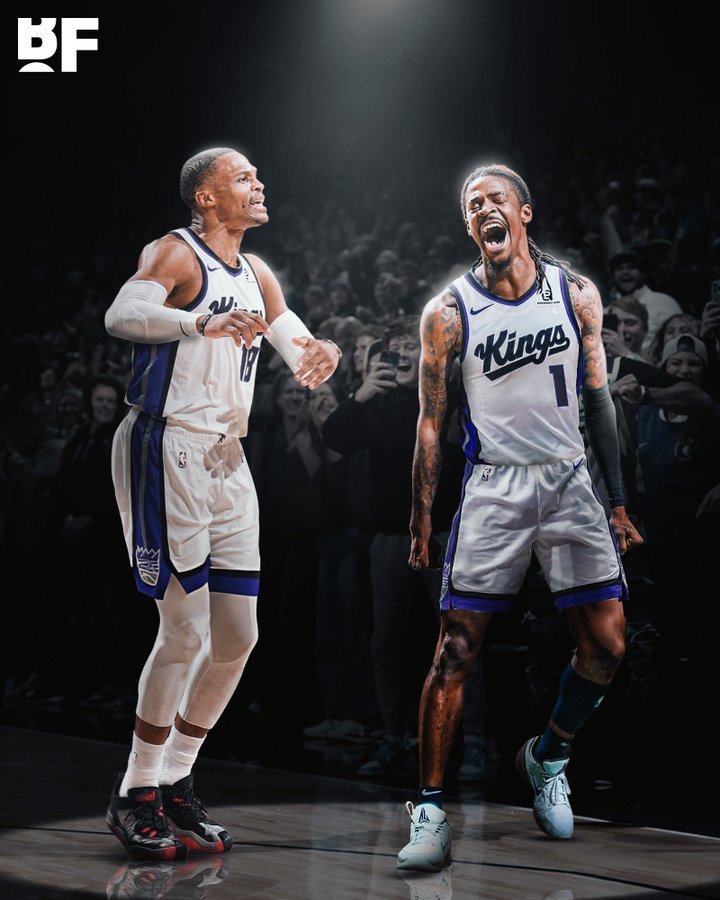 国王队已联系灰熊队，询问有关贾·莫兰特交易的事宜！想象一下莫兰特和威斯布鲁克的组