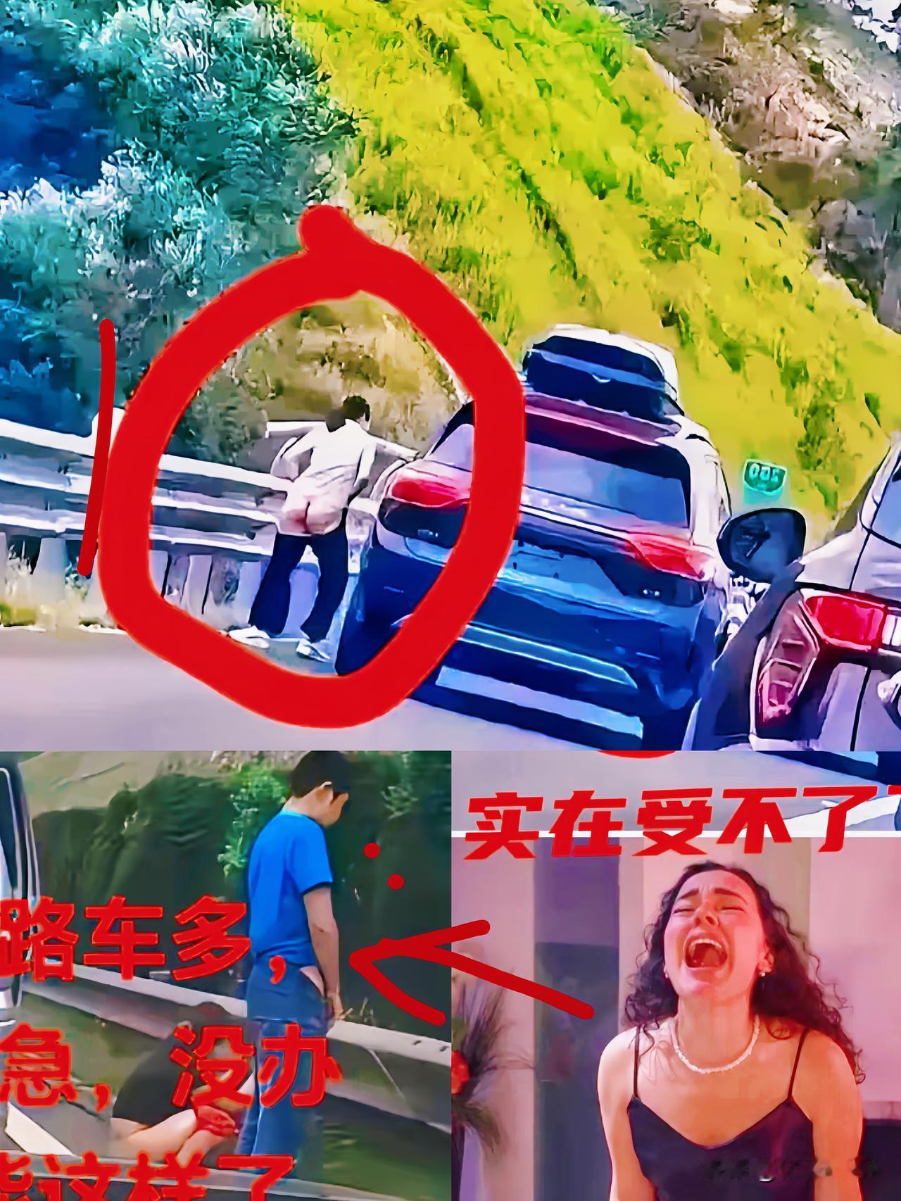 好家伙！高速上真是脸都不要了！
谁没在高速上见过让人捂脸的一幕？
明明是急到没办