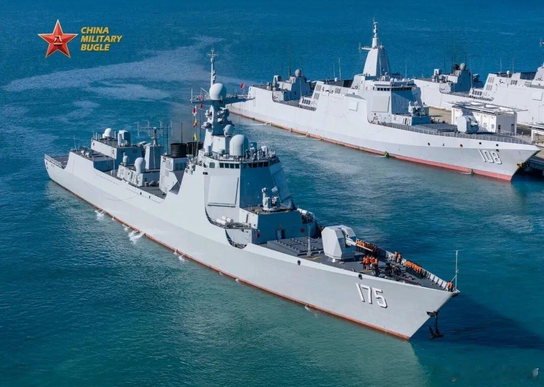 地表最强驱护舰队，没有之一4艘055，8艘052C/D防空半径超400公里打击半