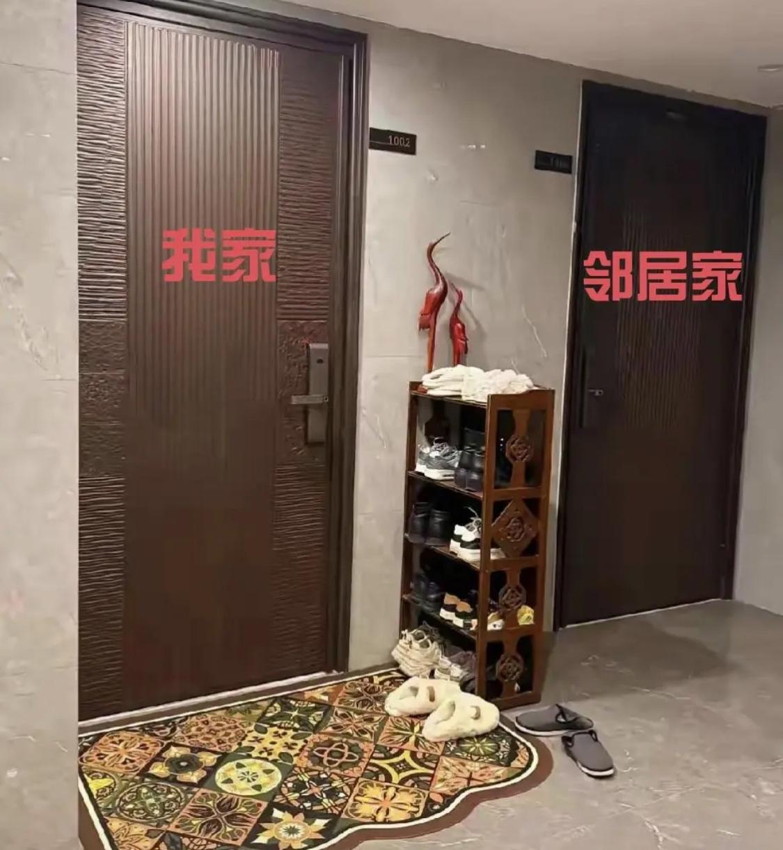 想不通，为啥我家的小鞋柜并没有影响邻居家出行，他却三番两次要我搬走呢？