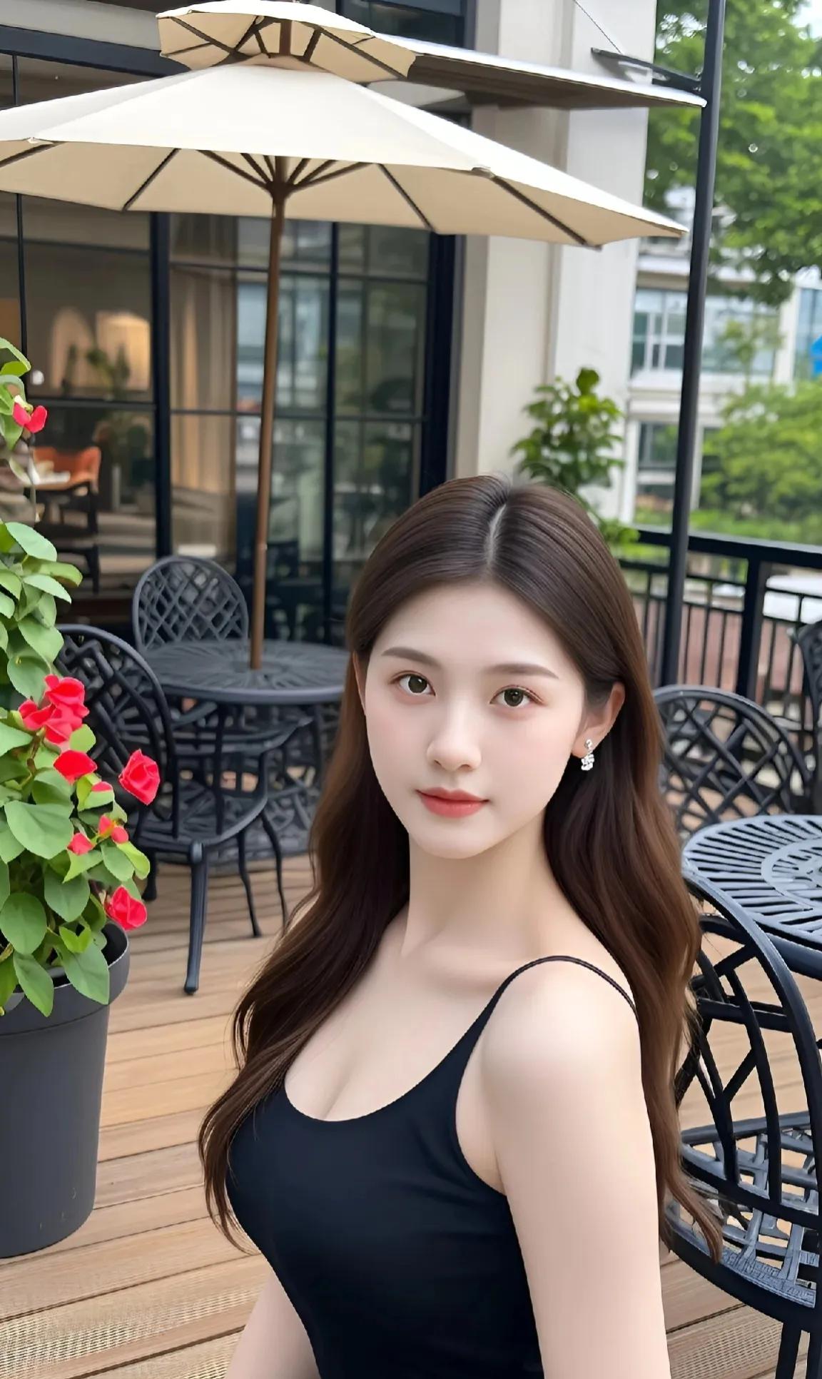 优雅女孩在咖啡馆的浪漫时光💕温柔咖啡店美女