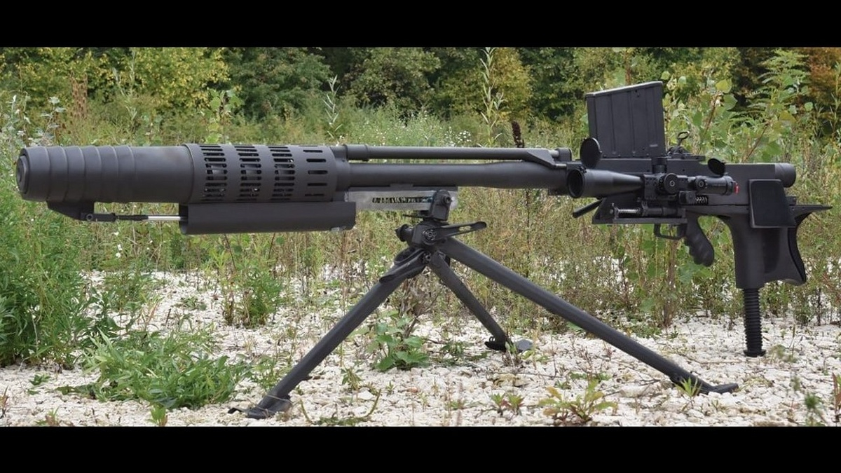 烽火问鼎计划每天认识一件兵器 塞尔维亚Šarac 99大口径半自动步枪，发射20