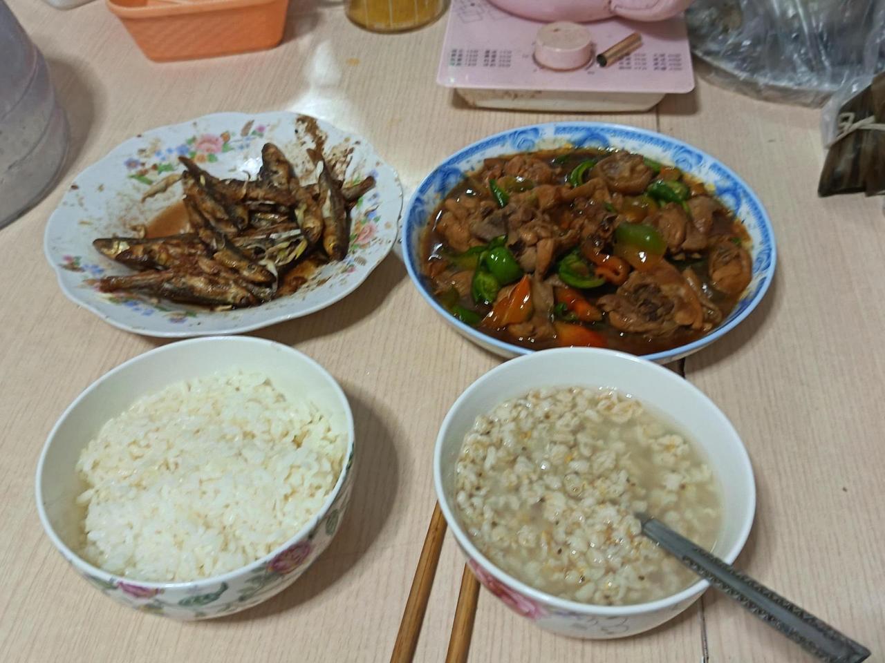 婆家给留的晚饭