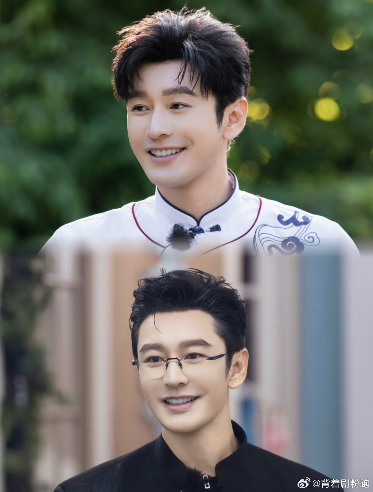 黄宗泽学黄晓明饭撒谁说老辈子不香了，黄晓明、黄宗泽这俩可太香了，果然法拉利老了还