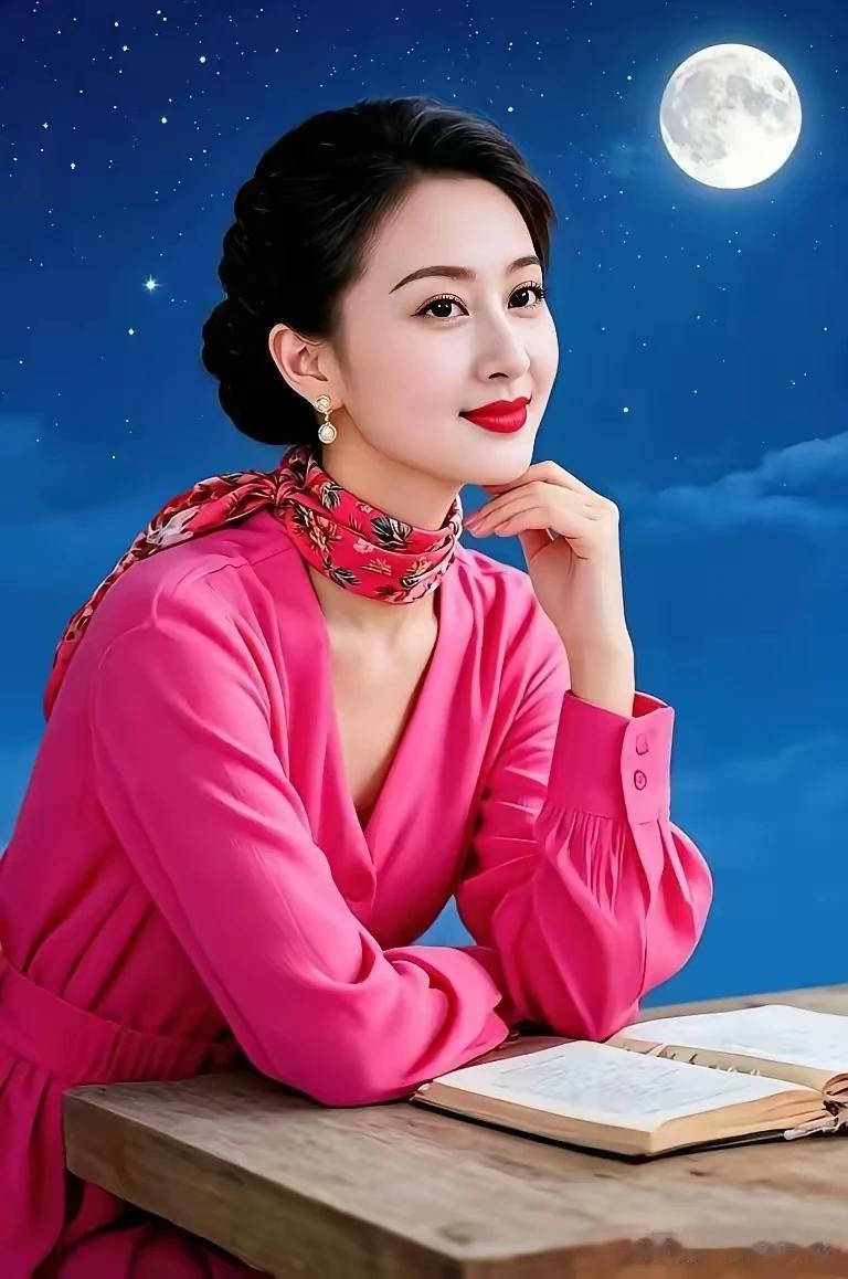 真正的东方美女
睫毛弯弯樱桃嘴
柳眉风眼笑容甜
婀娜多姿又轻盈
千娇百媚俏佳人