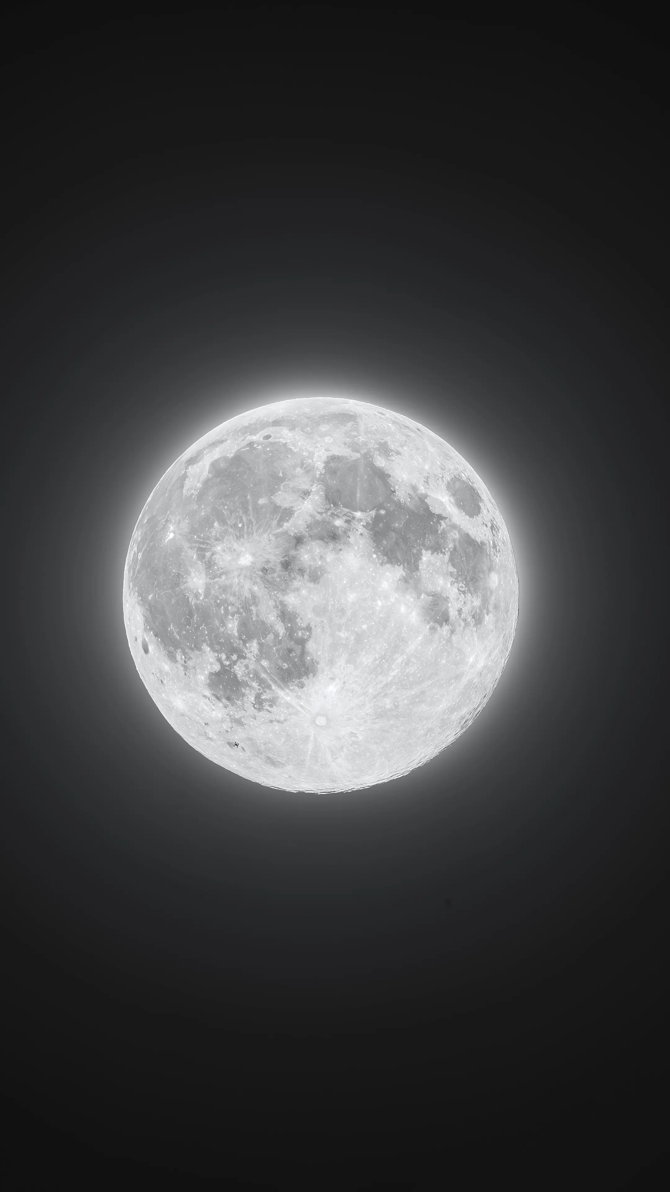 超级月亮拍了嘛