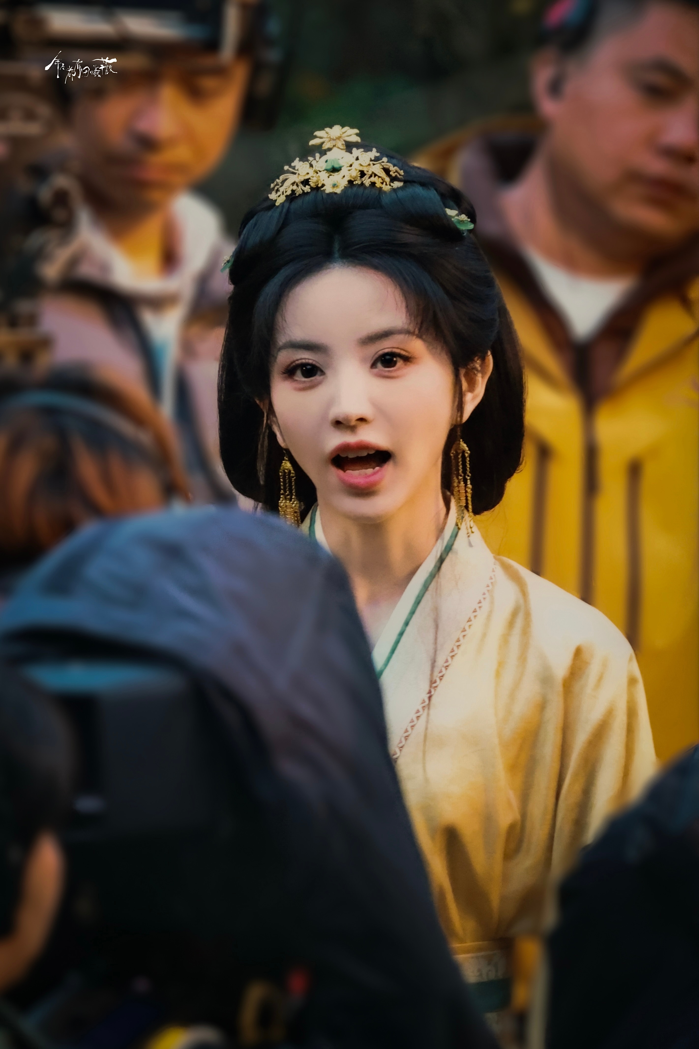 小田太可爱咯～～～✧⁺⸜(●˙▾˙●)⸝⁺✧田曦薇 《嫁金钗》☽ 黄衣 