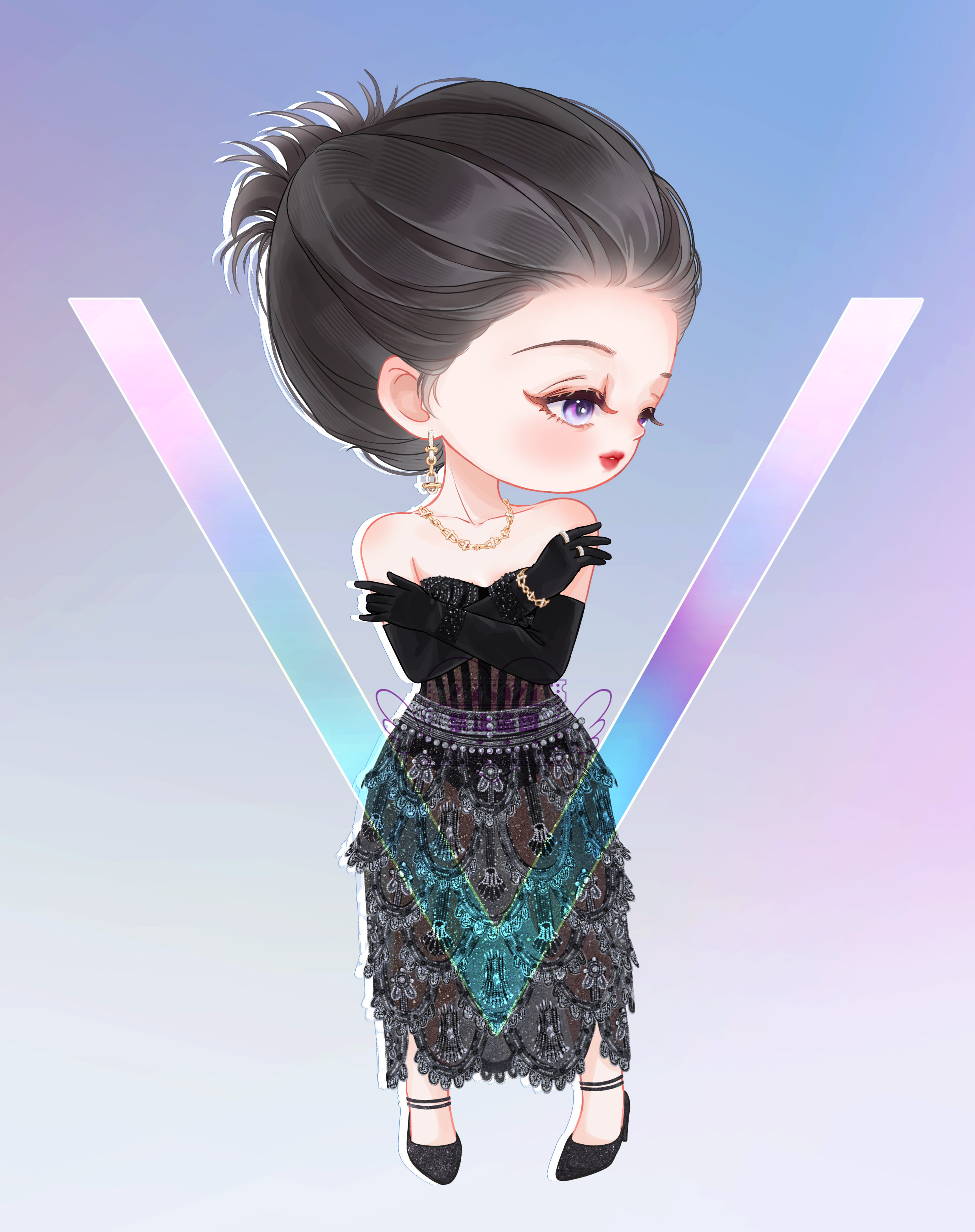 继续model吱吱 ​​​