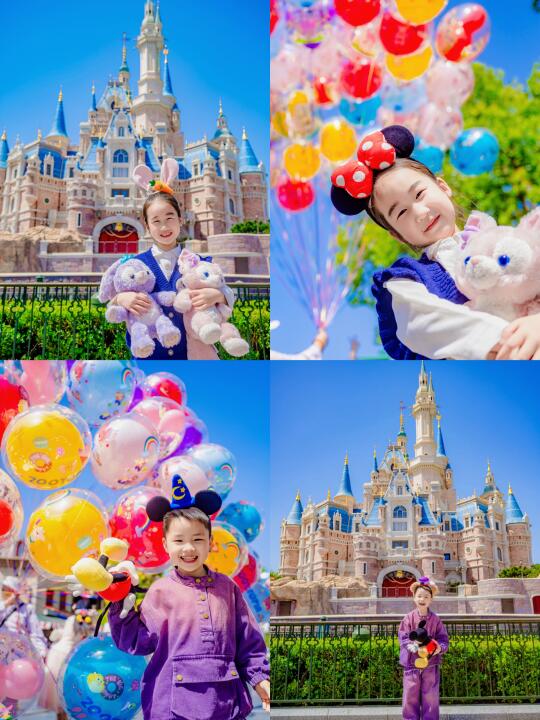 宝贝6岁迪士尼｜闺蜜带宝来迪士尼出片嘛