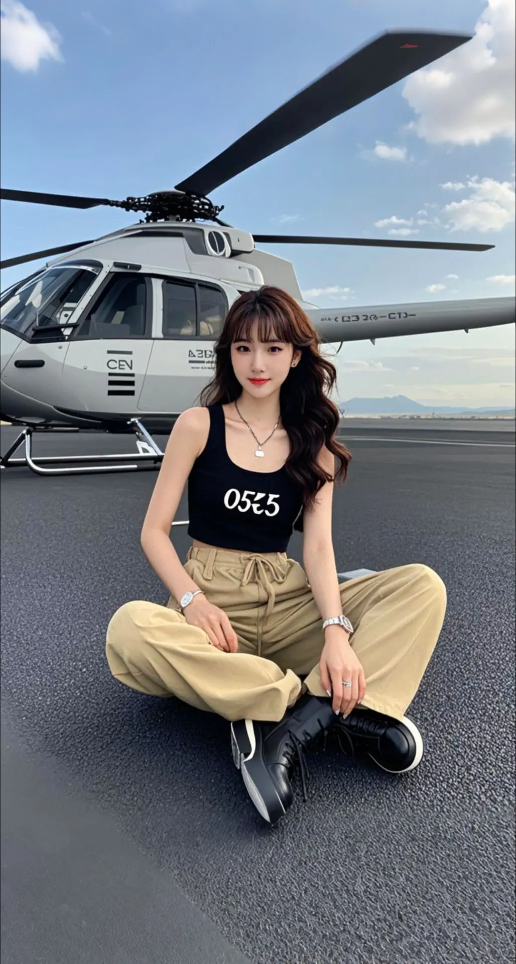 AI扩图 AI时尚随拍
