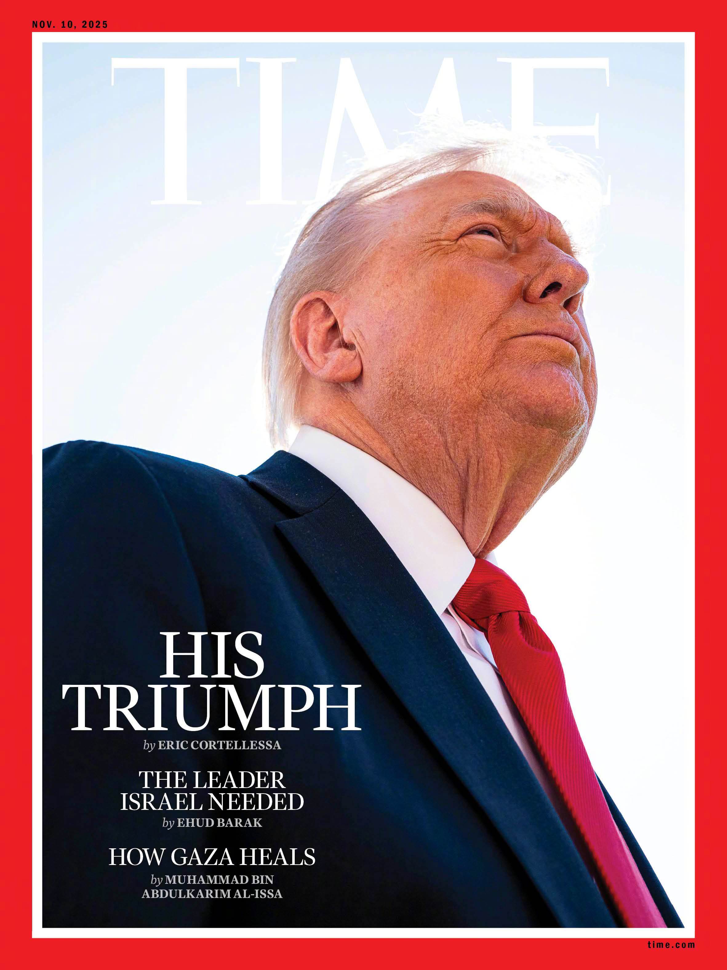 【特朗普怒批时代周刊给他选的封面：史上最差】美国东部时间10月14日凌晨，美国总