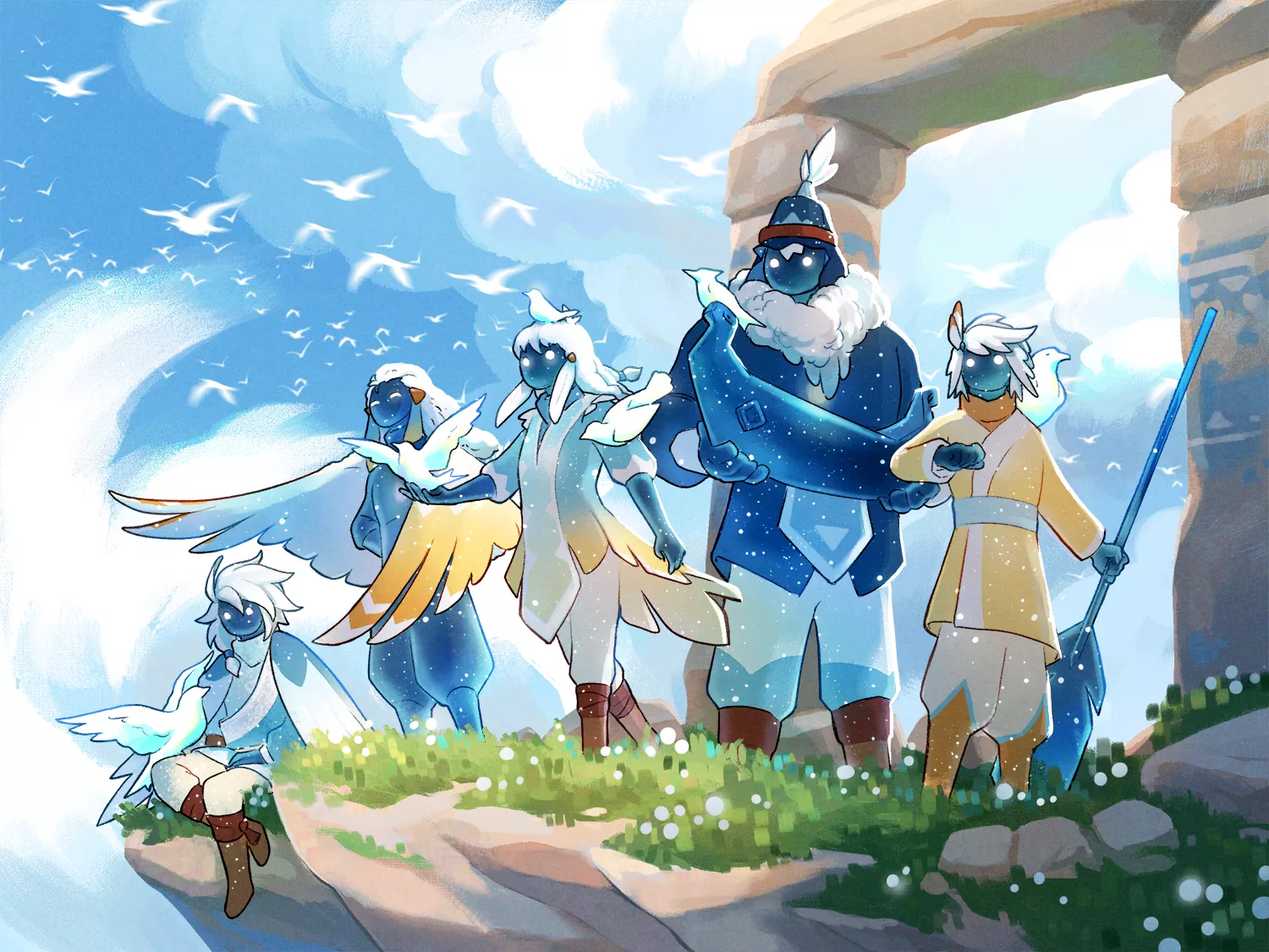 #sky光遇[超话]# 【风行季概念】#超话创作官##sky光遇# ​​​