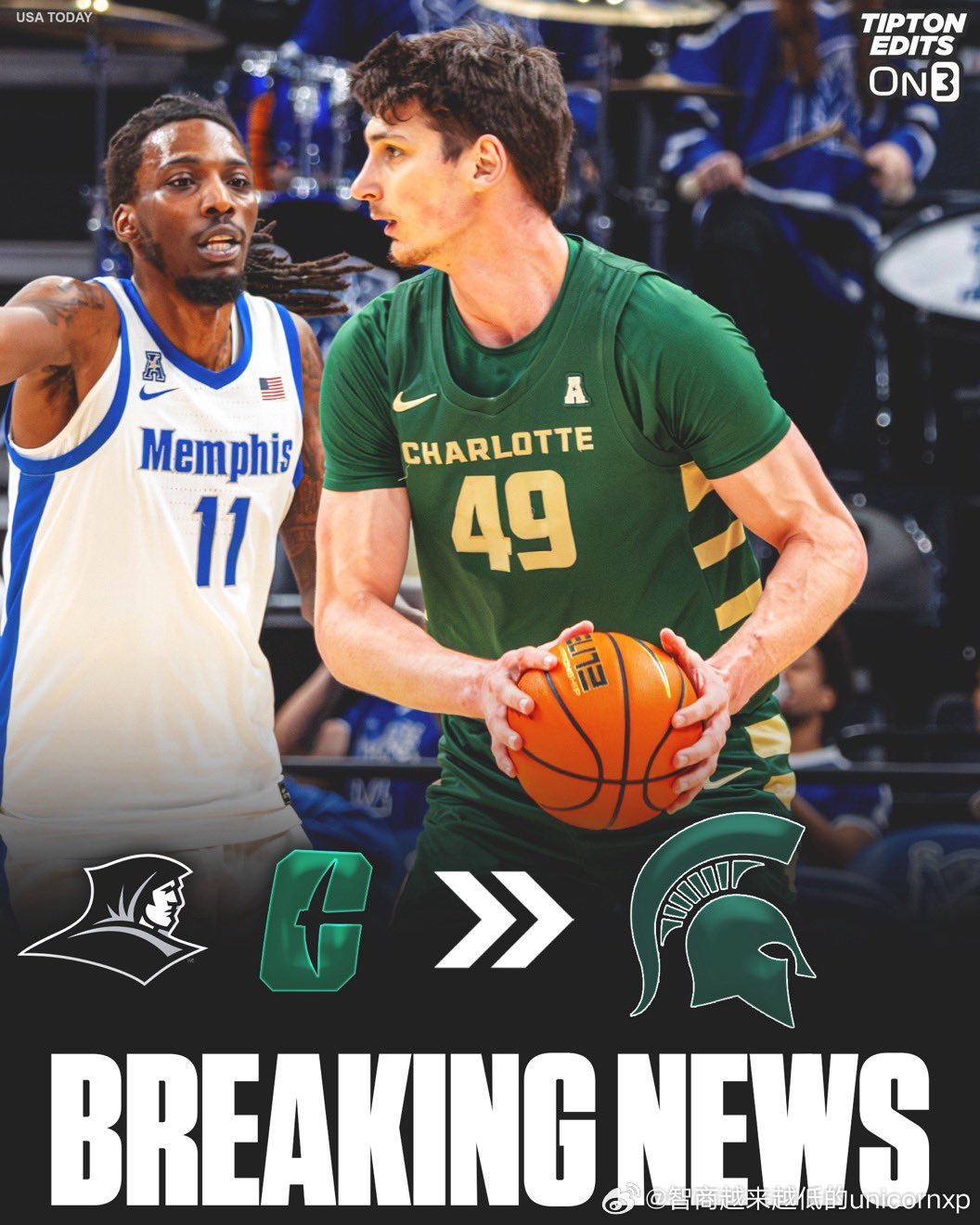 太平洋岛国瓦努阿图218公分中锋Anton Bonke承诺密西根州立大学NCAA