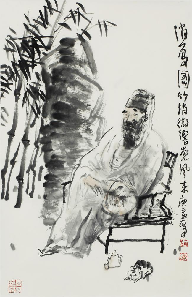 上联：文曲消夏观竹坐
下联：[玫瑰]

网络图片/诚谢侵删