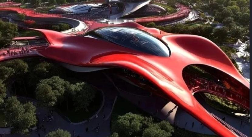 北京城市副中心文化旅游区上周五举办招商推介会，法拉利世界娱乐综合体、火星人居科幻