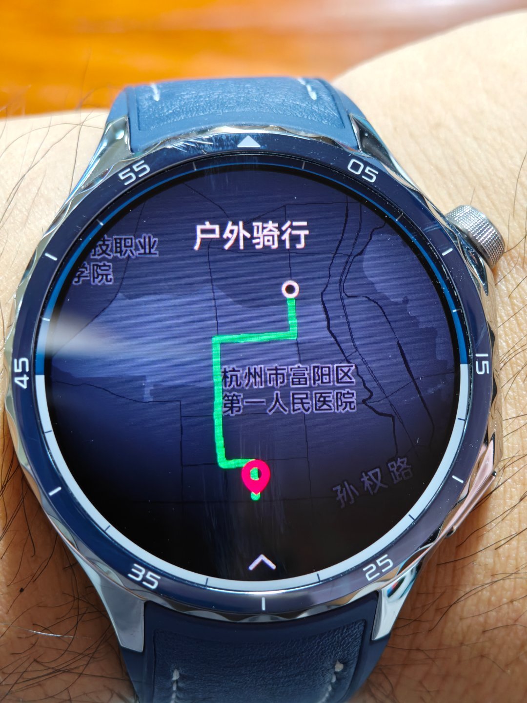 oppo watch 这个骑行记录搞的不错⌚  ​​​