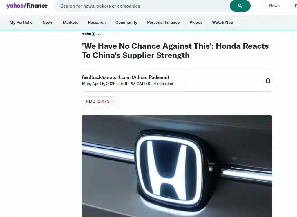 说实话，干了这么多年汽车，真没见过日本车企老大自己说“没胜算”。

但本田CEO