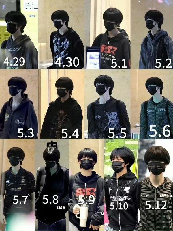 刷到粉丝整理的张函瑞上下班穿搭合集📸穿搭局势属实严峻哈哈～打开衣柜全是五彩斑斓