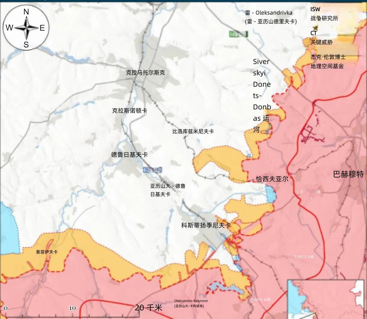决战双子城之外围争夺：双方均无进展的一天
 
在利曼、斯拉维扬斯克方向，俄军以利
