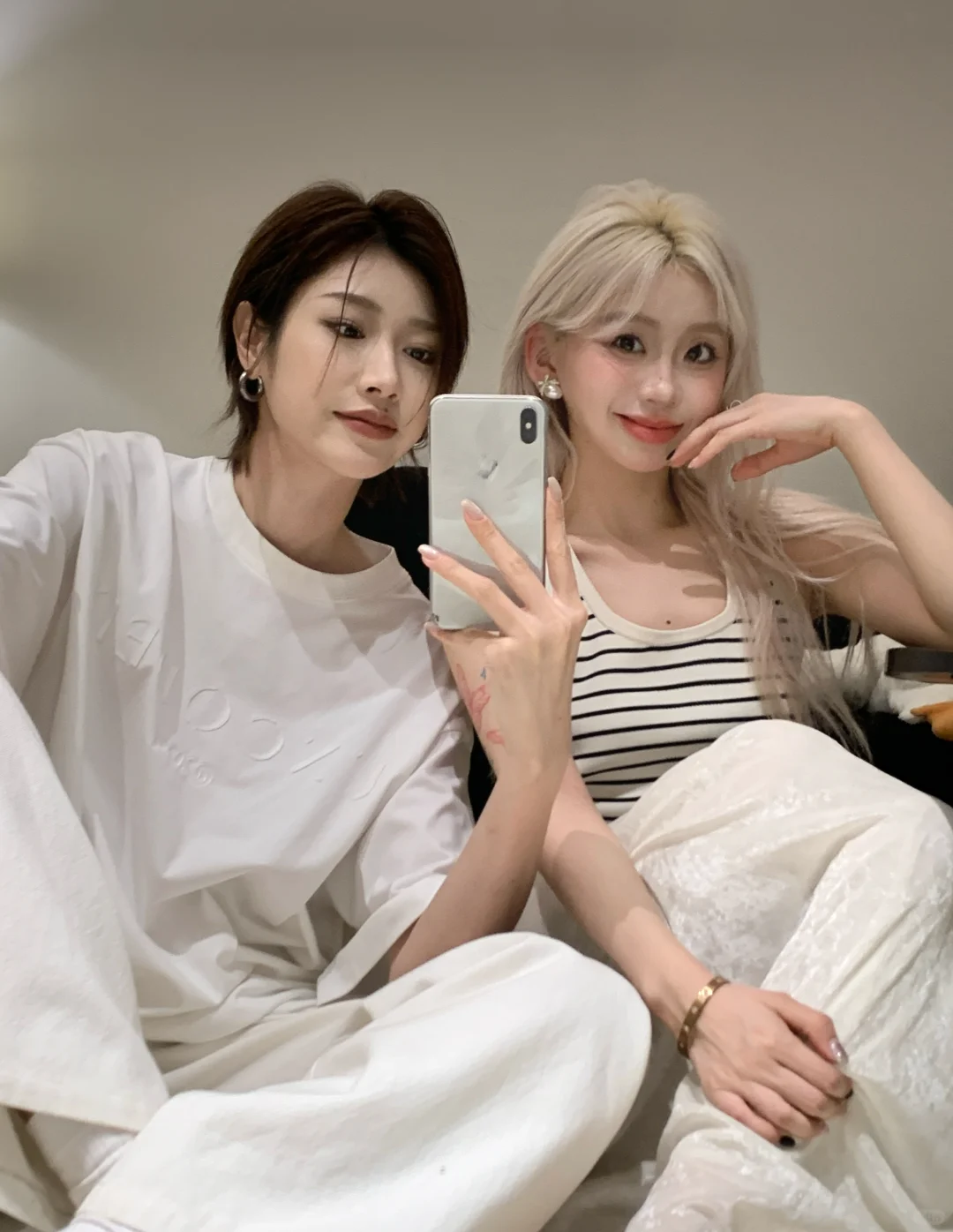 跟甜妹朋友的合照