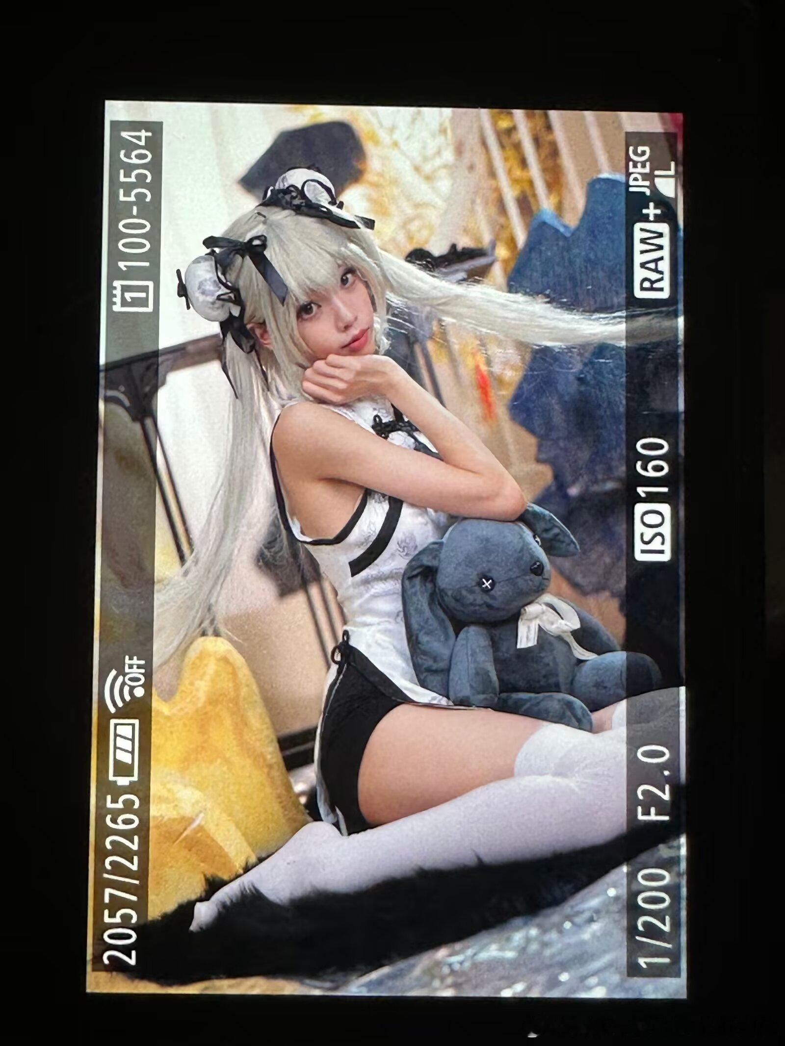 cosplay[超话]  穹妹速报.这个角色拍了2次了.感觉标准化要完成了.之后