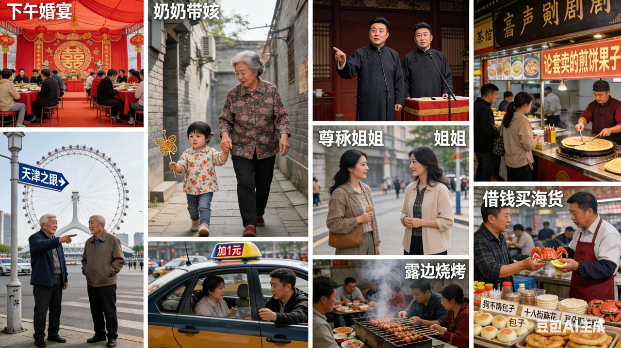 1 婚宴酒席下午摆 北方城市大多中午办婚礼，唯独天津市区习惯下午结婚。这和天津的