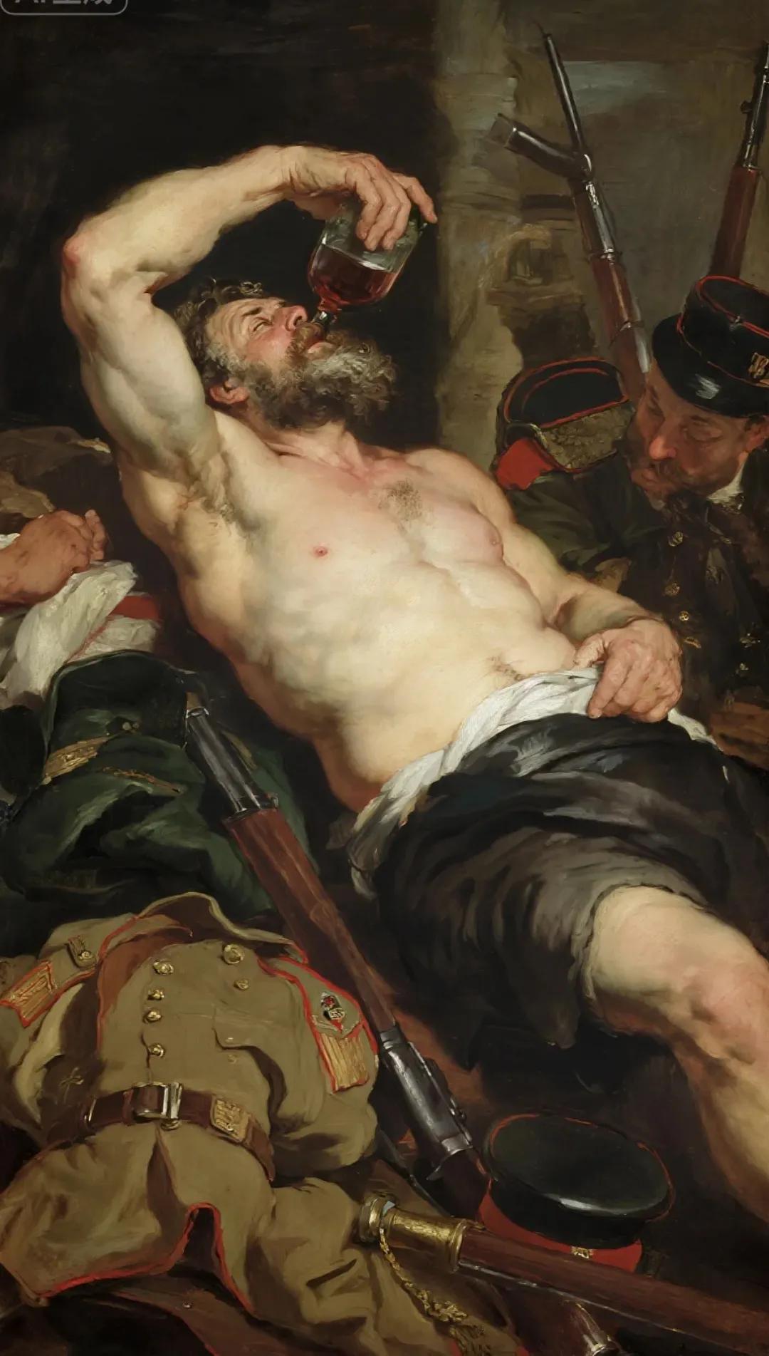 你敢信，当年横扫欧洲的德国军队竟然变成了酒囊饭袋！[大笑]
   昔日横扫欧洲的