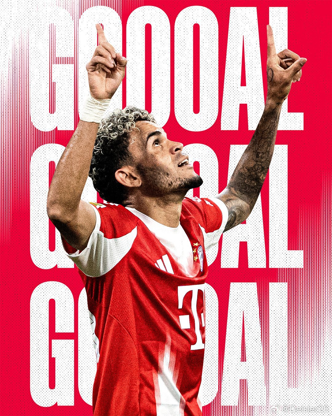 迪亞茲帽子戲法🔥🔥🔥🔥🔥🔥🔥🔥🔥🔥88分鐘，拜仁5-1霍芬海