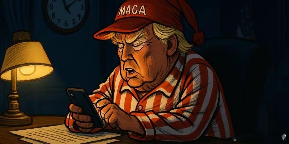 特朗普深夜发起社交媒体密集发声 引发舆论关注北京时间12月3日消息，美国媒体报道