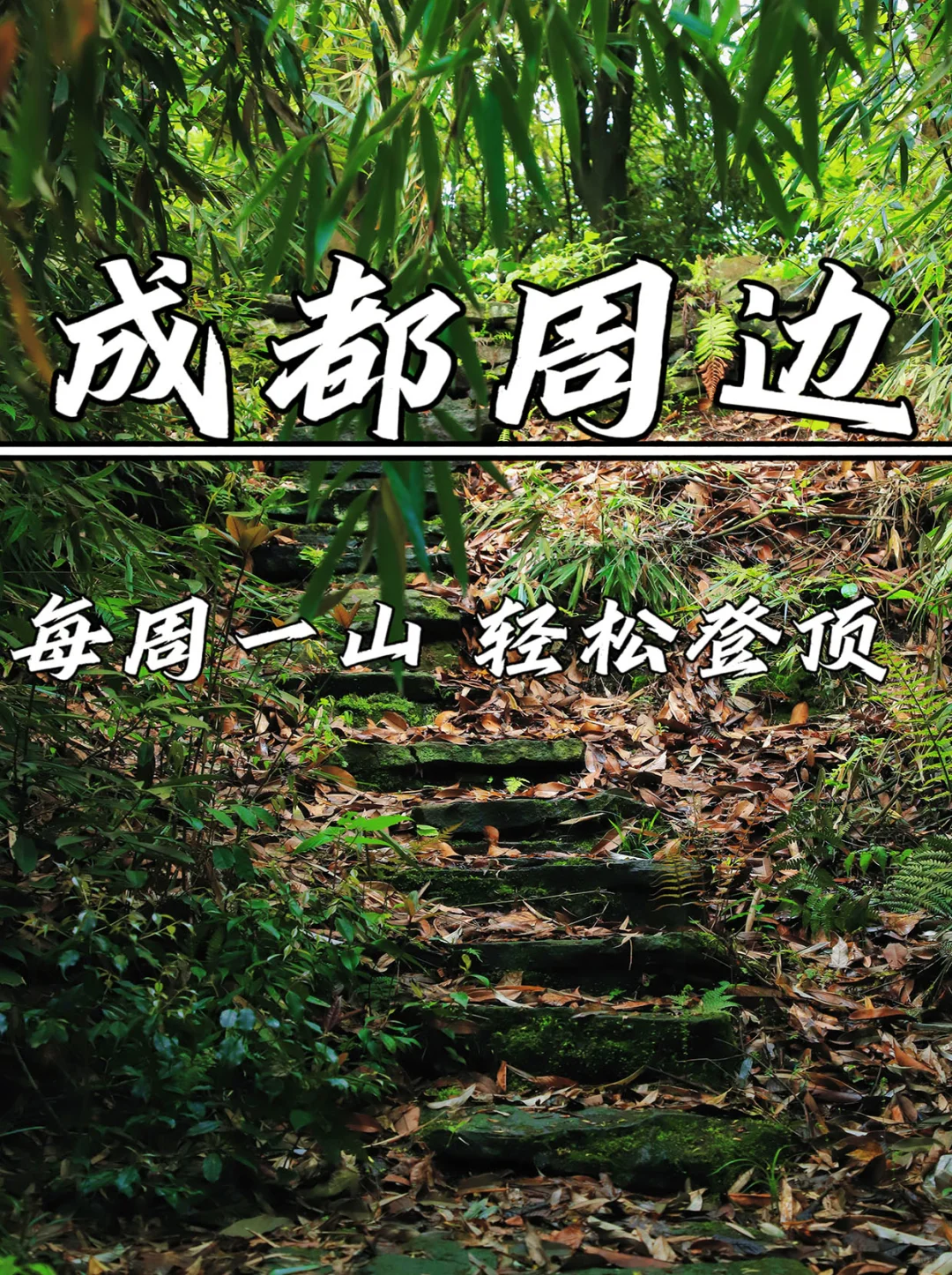 每周一山❗️成都周边🌿5座山轻松登顶✨