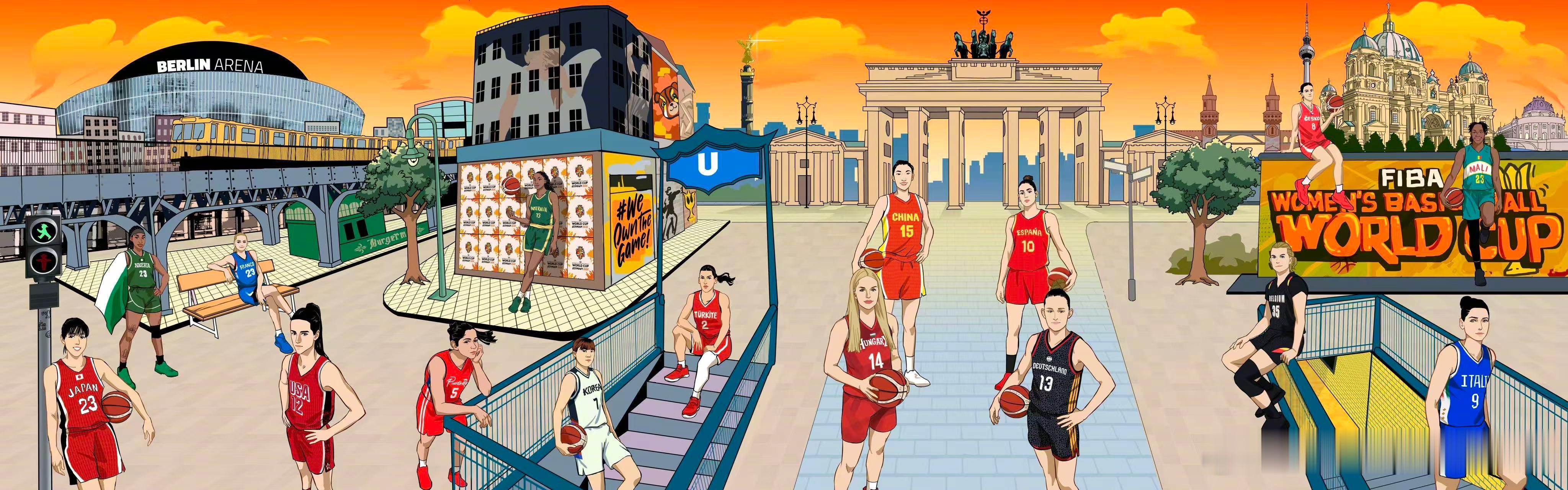 🔥WE BE BALLIN’ IN BERLIN ⏳2026 女篮世界杯 倒计