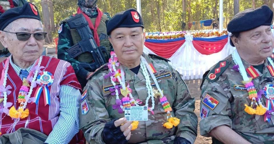 1月5日，一场“建国大典”悄然上演，却没多少人当真。地点在泰缅边境的乌凯基营地，