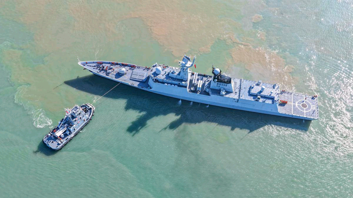 改进型054A衢州舰新一代“科技练兵模范艇”烽火问鼎计划中国海军
