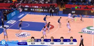 李炎哲二次运球很搞笑，打得太像韩德君，杨瀚森因此吃瘪

李炎哲上半场14分6板，