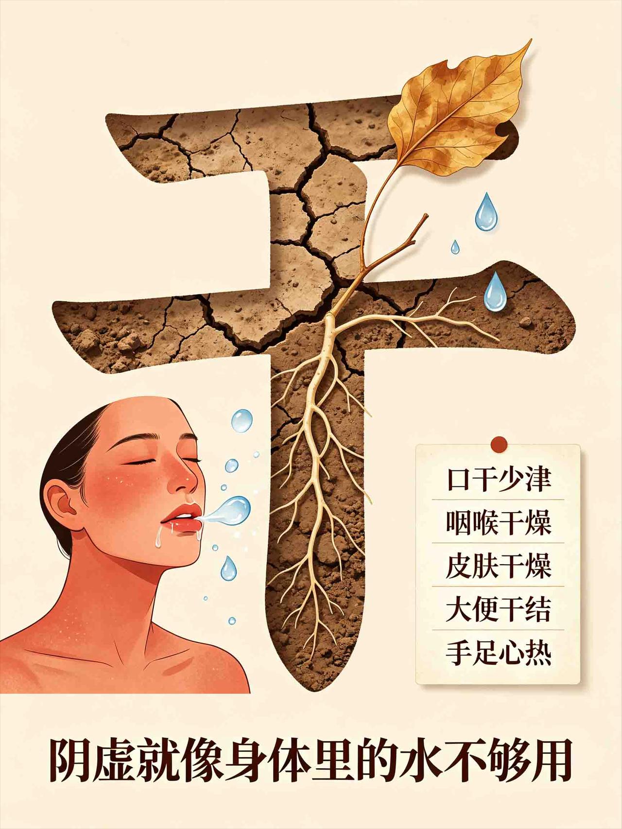 有朋友给我留言："虚灵先生，秋天嘴唇干裂怎么办？"

嘴唇干裂，不是缺水，是"脾