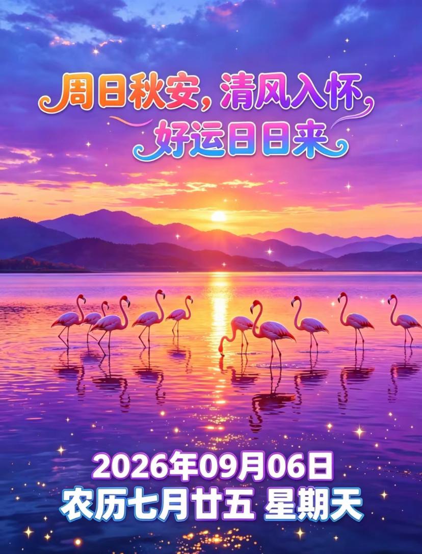 [福]2026./9月6日，玉露垂时天趣显，金风过处慧光生[福]

🍁💦七绝