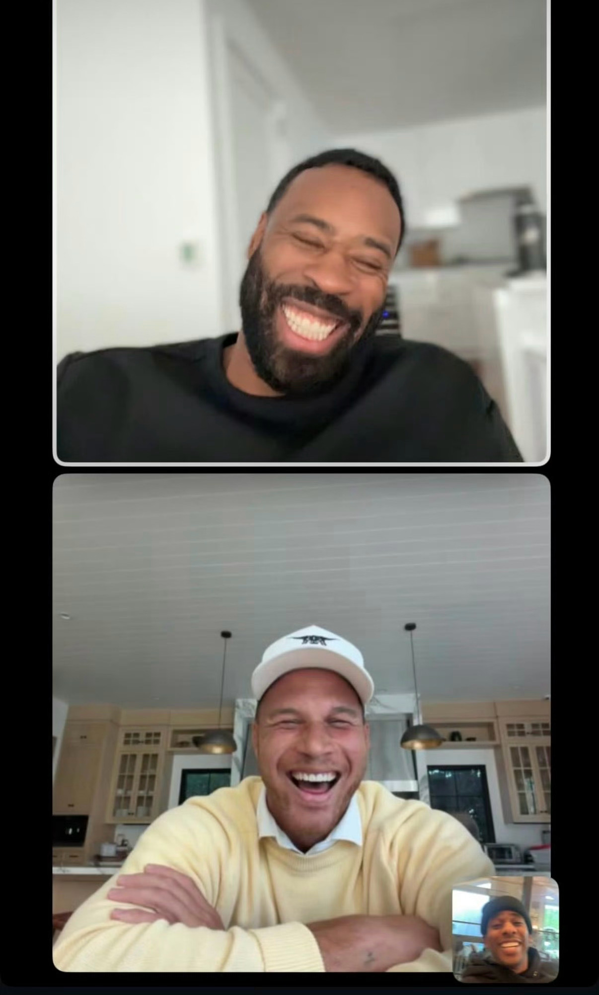 保罗被裁原因曝光保罗个人社媒发的，空接之城三人组视频连线，哥仨笑得很开心。球队应