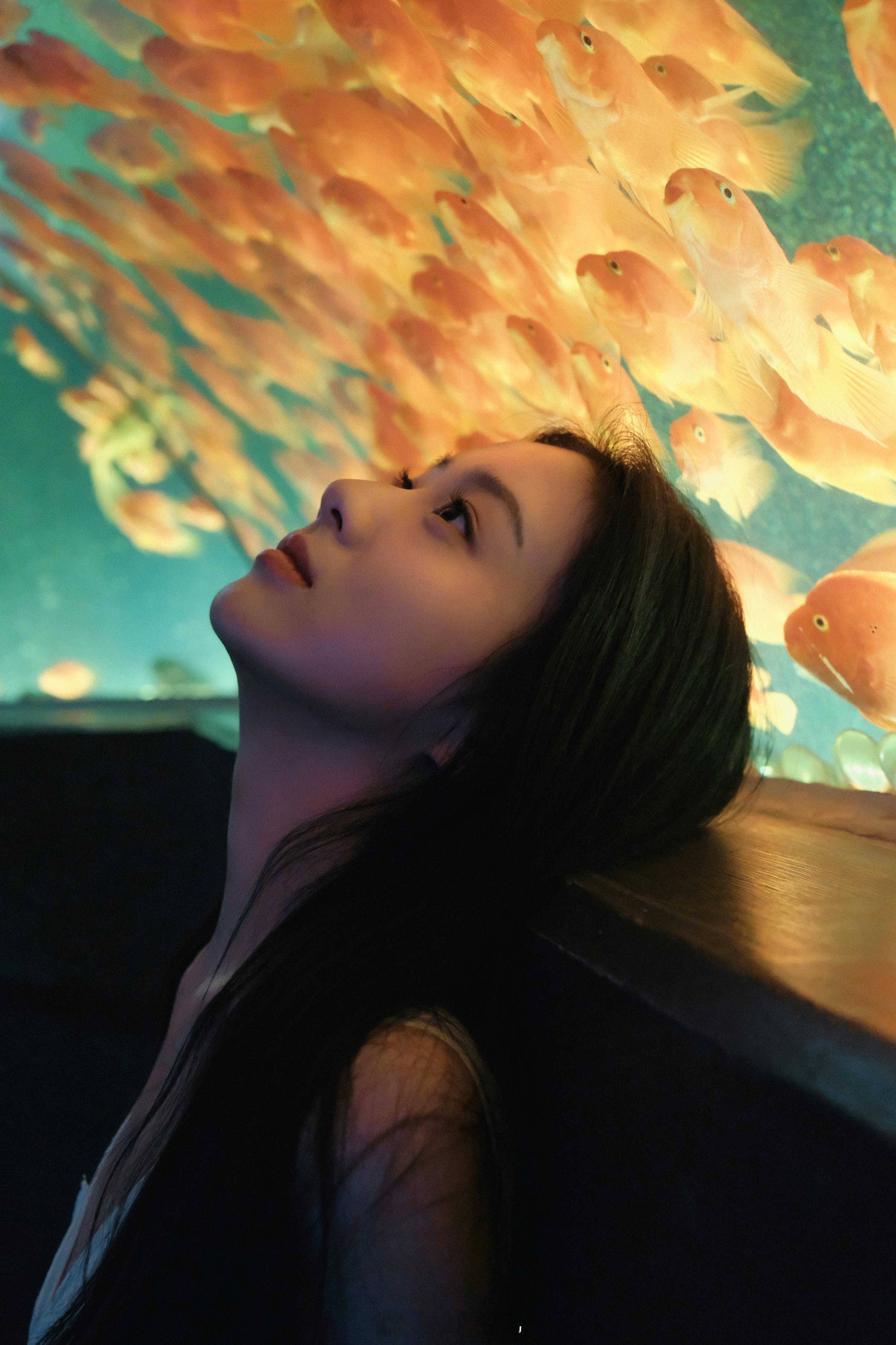 一起去了水族馆 ，好多好多🐠出镜：摄影：