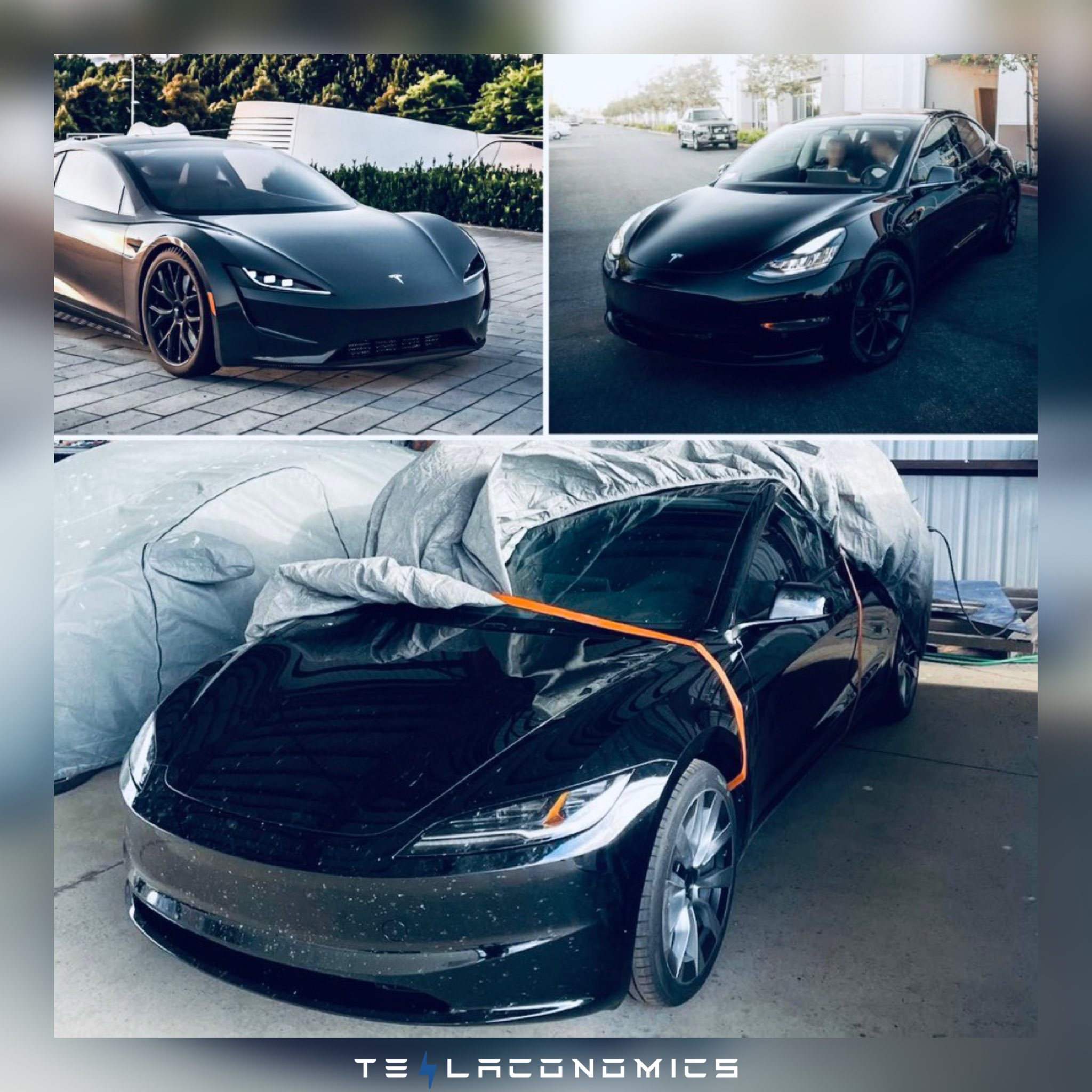 【#新款model3# 预计周四，上海发布】#马斯克到访上海#昨天晚上，#马斯克